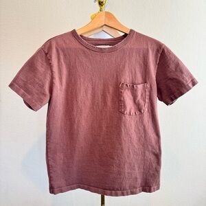 Freenote Sportswear Cloth Heavyweight Knit Pocket T-Shirt Men’s M Brown USA Crew